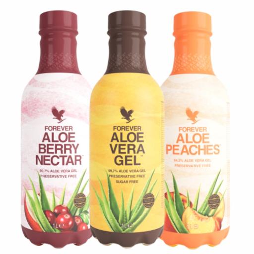 Aloe Vera Drinks Tri-Pak